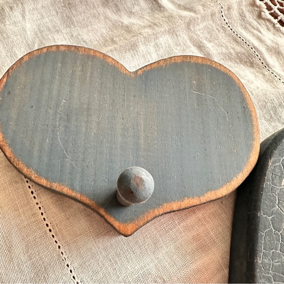 Heart-Shaped Wall Hooks lot of 3 - Picture 5 of 8